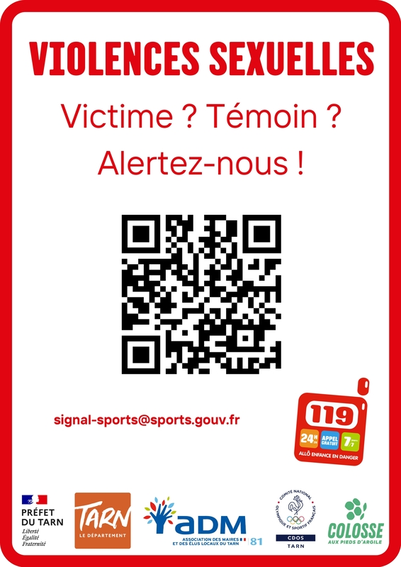 Signalement violences sexuelles dans le sport
